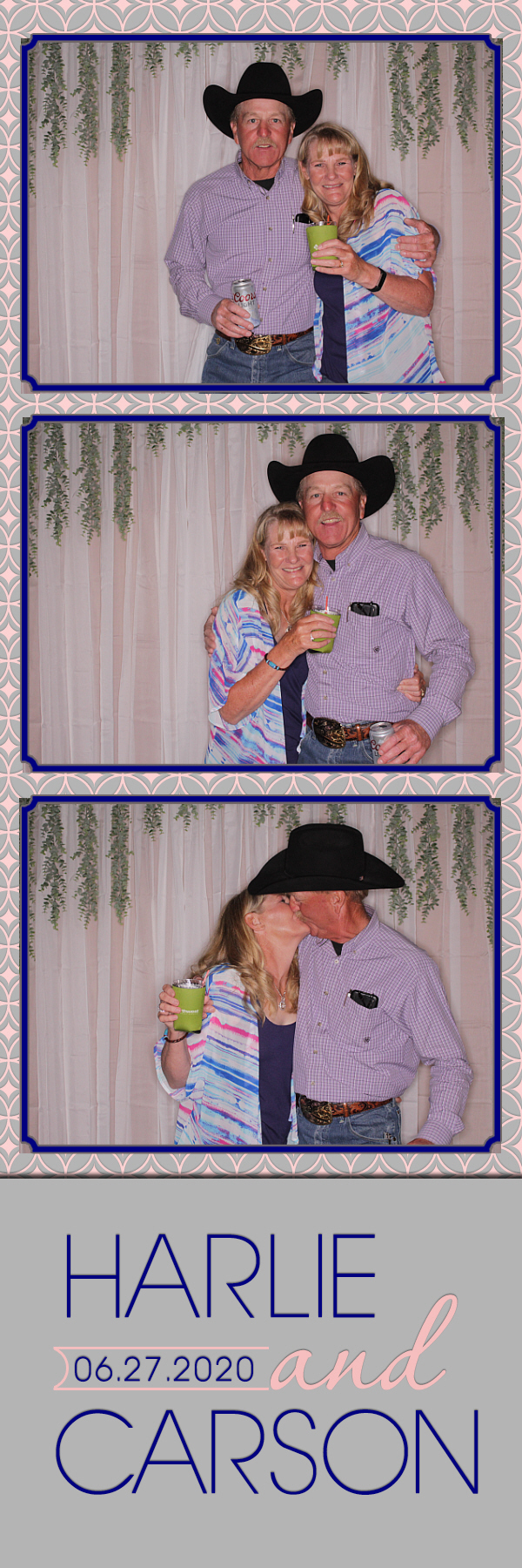 Carson and Harlie's Wedding | View more photos from the event at gallery.photoboothbillings.com/u/PhotoBoothBillings/Carson-and-Harlies-Wedding